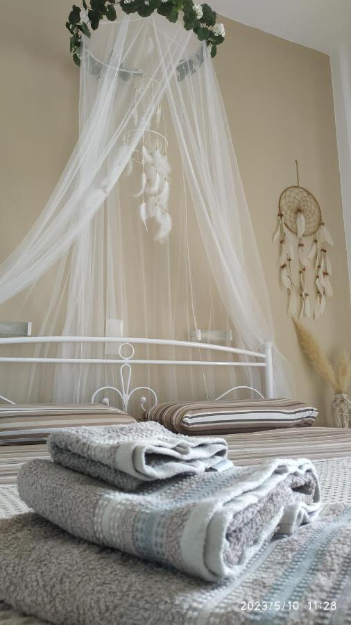 Meltemi Apartments Agia Marina  エクステリア 写真