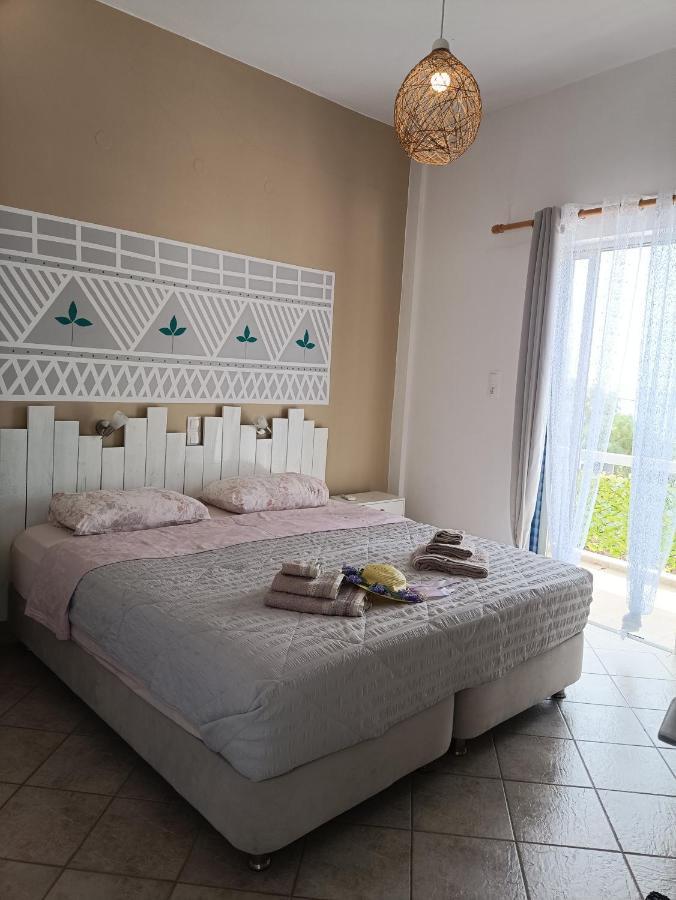 Meltemi Apartments Agia Marina  エクステリア 写真