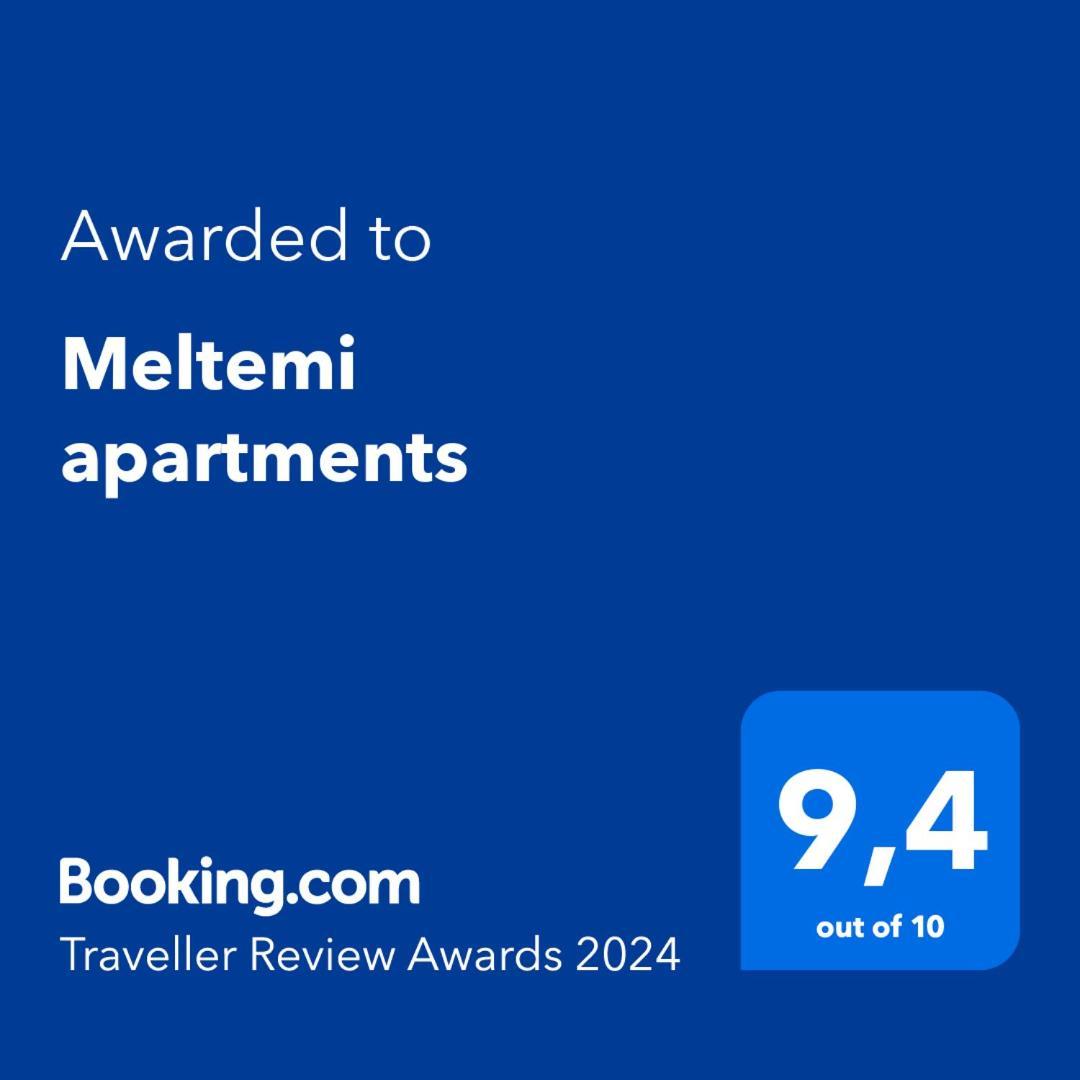 Meltemi Apartments Agia Marina  エクステリア 写真